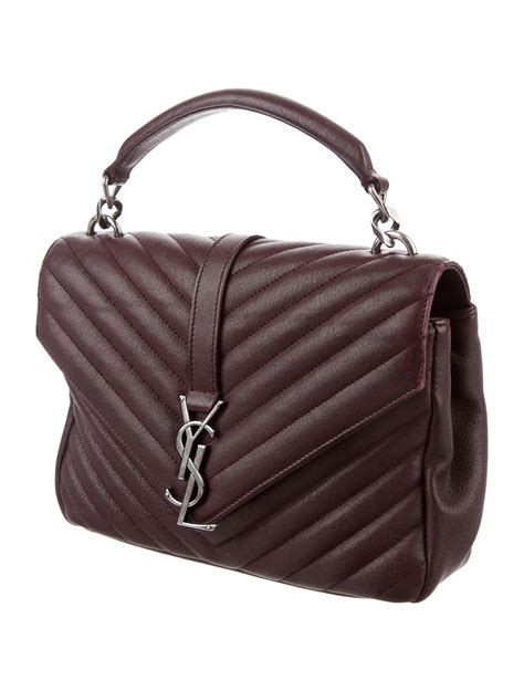 bordeaux Yves Saint Laurent Bags for Women .